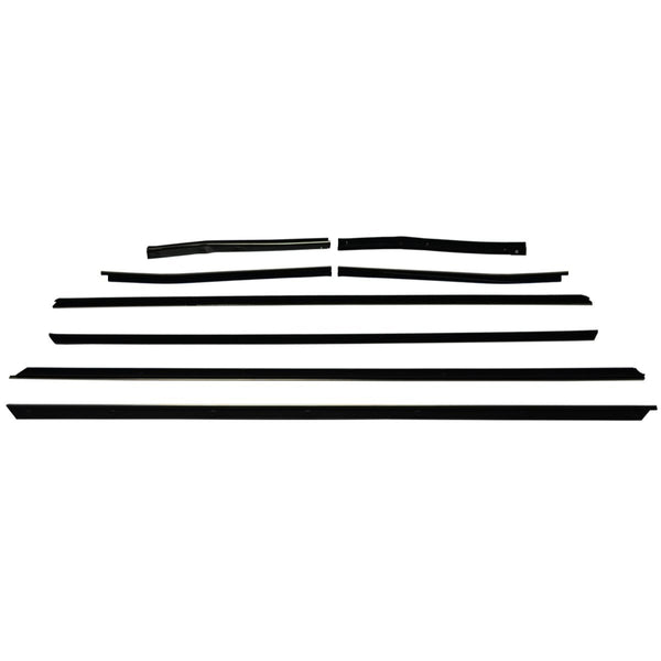 1970-72 Monte Carlo - Inside & Out Window Fuzzies at Door / Window Edge 8pc