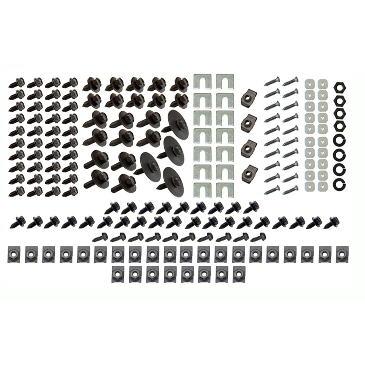 1968-72 Chevrolet Chevelle, El Camino, & Monte Carlo Front Sheet Metal Mounting Hardware, 190pc