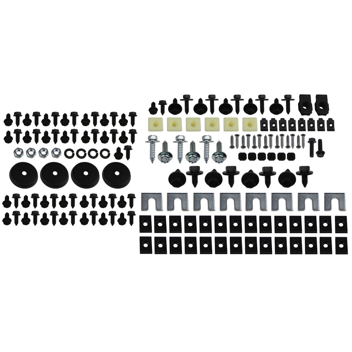 1969 Chevrolet Camaro, Front Sheet Metal Mounting Hardware 156pc