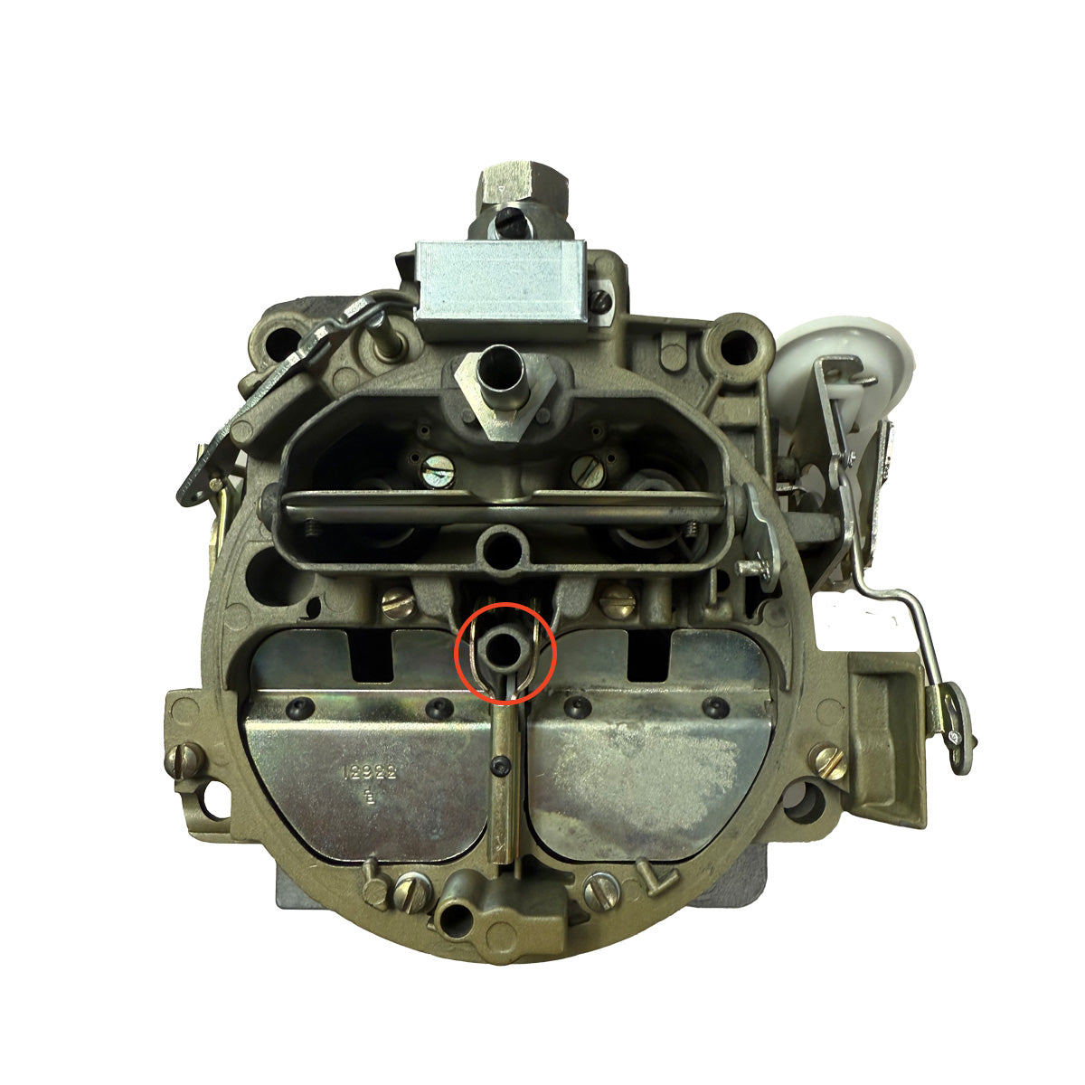 1955-88 GM 1/4"-20 Air Cleaner Wing Nut Black 1pc