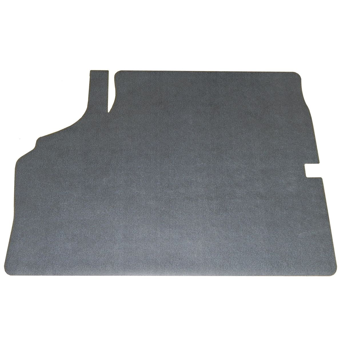 1970 Chevrolet Chevelle Trunk Mat Aqua Blue Black Herringbone With Foam Backing 1pc