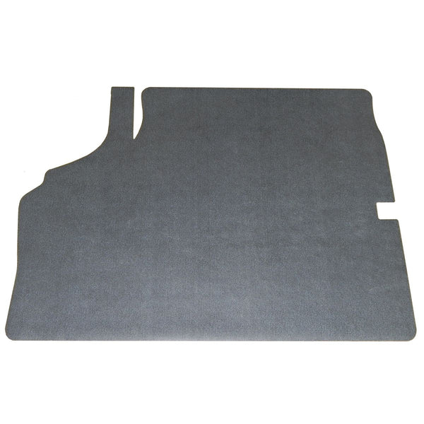 1970 Chevrolet Chevelle Trunk Mat Aqua Blue Black Herringbone With Foam Backing 1pc