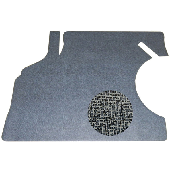 1968-69 Chevrolet Chevelle Trunk Mat Vinyl Gray And Black Herringbone Pattern Felt Backing 1pc