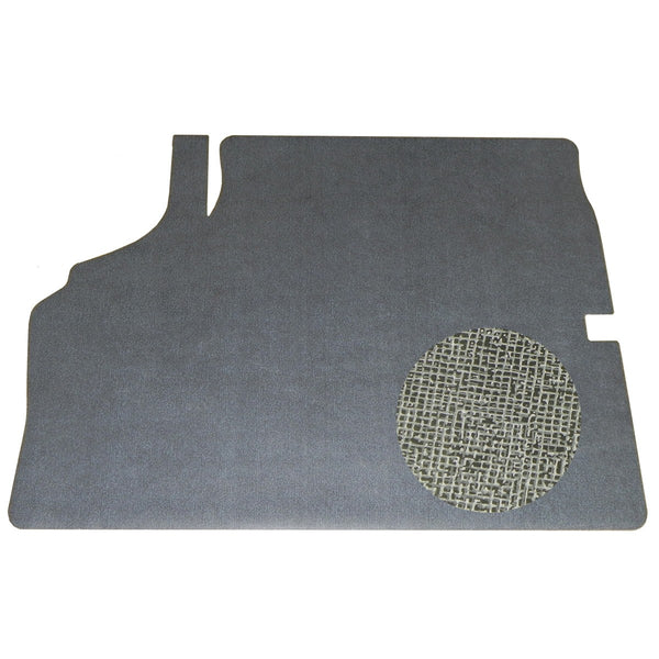 1971-72 Chevrolet Chevelle Vinyl Trunk Mat Gray And Black Herringbone Felt Backing 1pc
