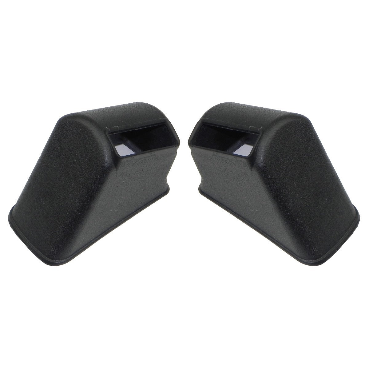1967-72 GM A-Body Standard Seat Belt Retractor Covers Black 2pc