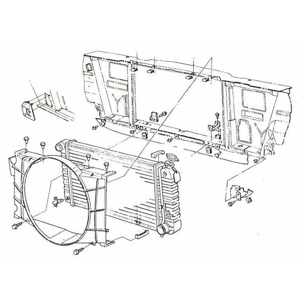 1969-70 GTO Ram Air Lower Valance Air Dam 1pc