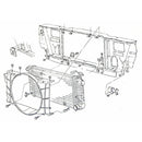 1969-70 GTO Ram Air Lower Valance Air Dam 1pc