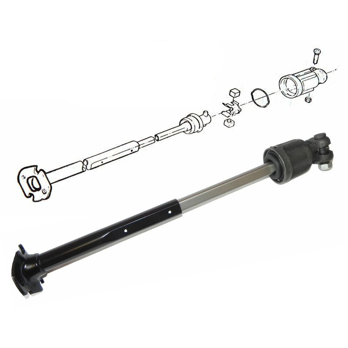 1964-77 GM A-Body 1967-79 F & X-Body Steering Shaft Bolt