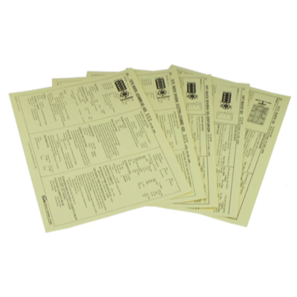 1970 Buick/Lesabre/ GS 455 - V8 350, 455 CU In, 4bbl Carb, Tune-Up Sheet