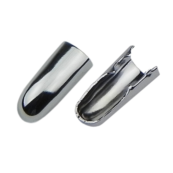 1966-68 GM A-Body 1967-68 Impala Chrome Seat Piping Caps 2pc
