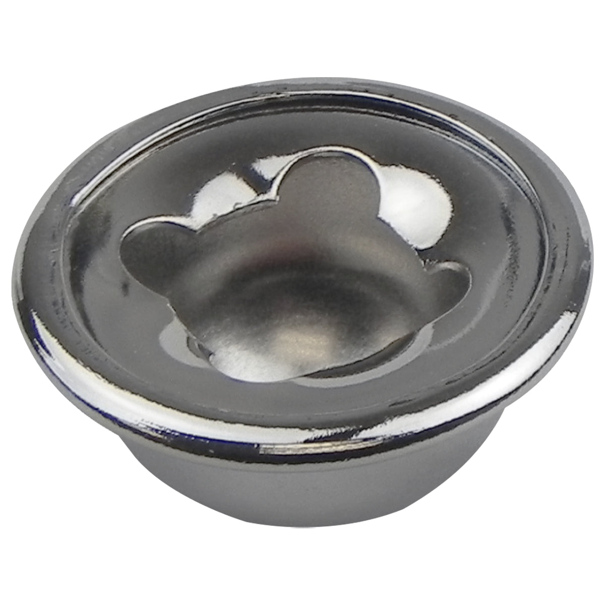 1964-65 GM A-Body Bucket Seat Rod End Cap Chrome 1pc