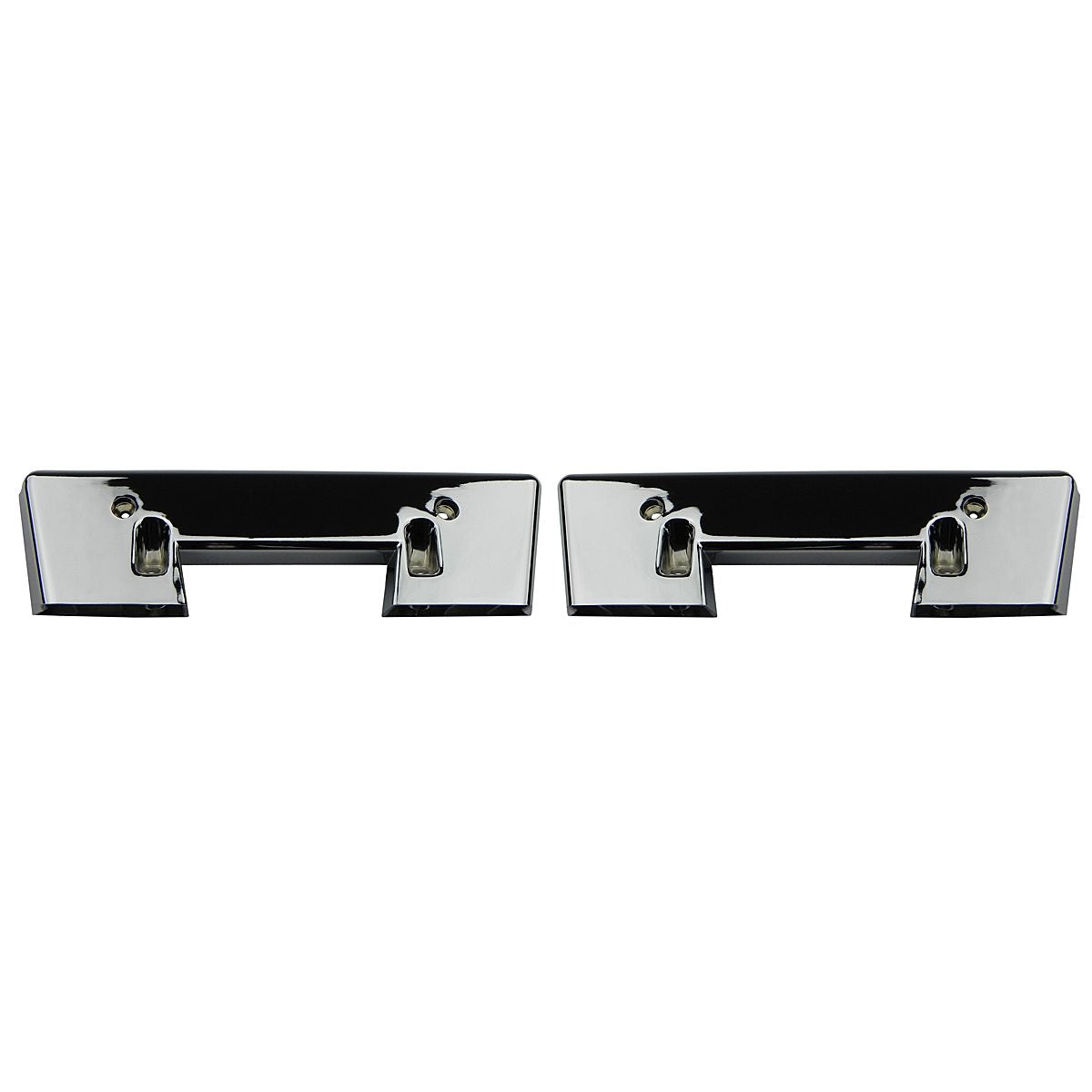 1964-67 GM A-Body Chrome Front Arm Rest Base 2pc