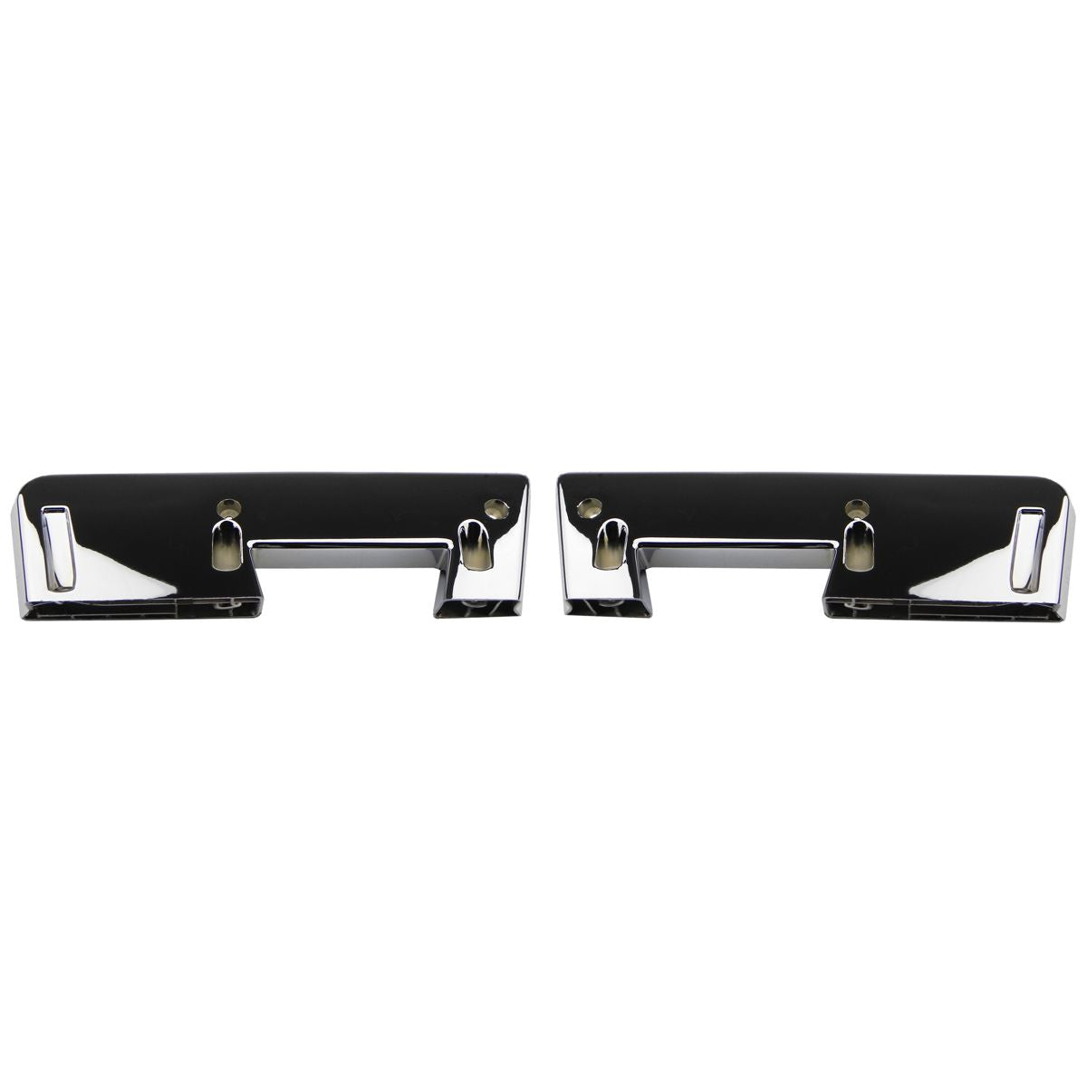 1964-67 GM A-Body Chrome Rear Arm Rest Base Not For Convertible 2pc