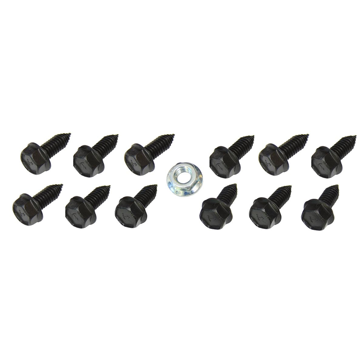 1964-65 Oldsmobile Cutlass Battery Tray Mounting Hardware Bolt Kit, 13 pc.