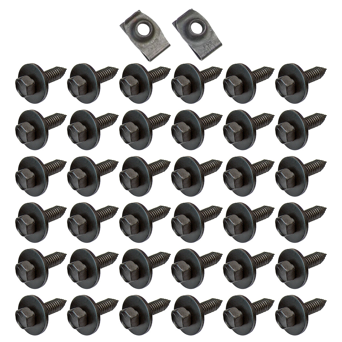 1964-65 Oldsmobile Cutlass Core Support Hardware Kit 38pc