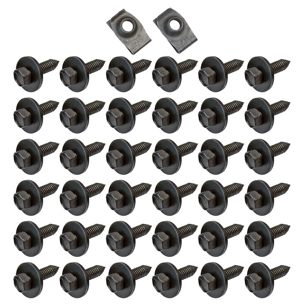 1964-65 Oldsmobile Cutlass Core Support Hardware Kit 38pc