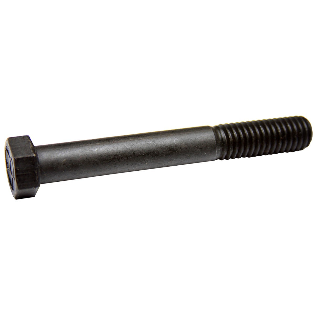 7/16" - 14 x 3 1/2" Hex  Bolt, 11/16" Head. Pontiac Shifter Bolt. Finish: Black Phosphate & Oil.