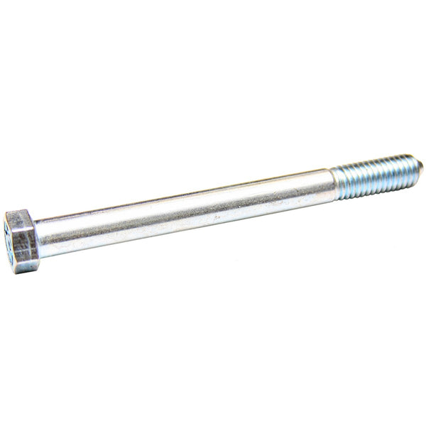 7/16" - 14 x 5" Hex  Bolt, 5/8" Head. Pontiac 400 V8 Motor Mount Bolt. Finish: Silver/ Zinc.