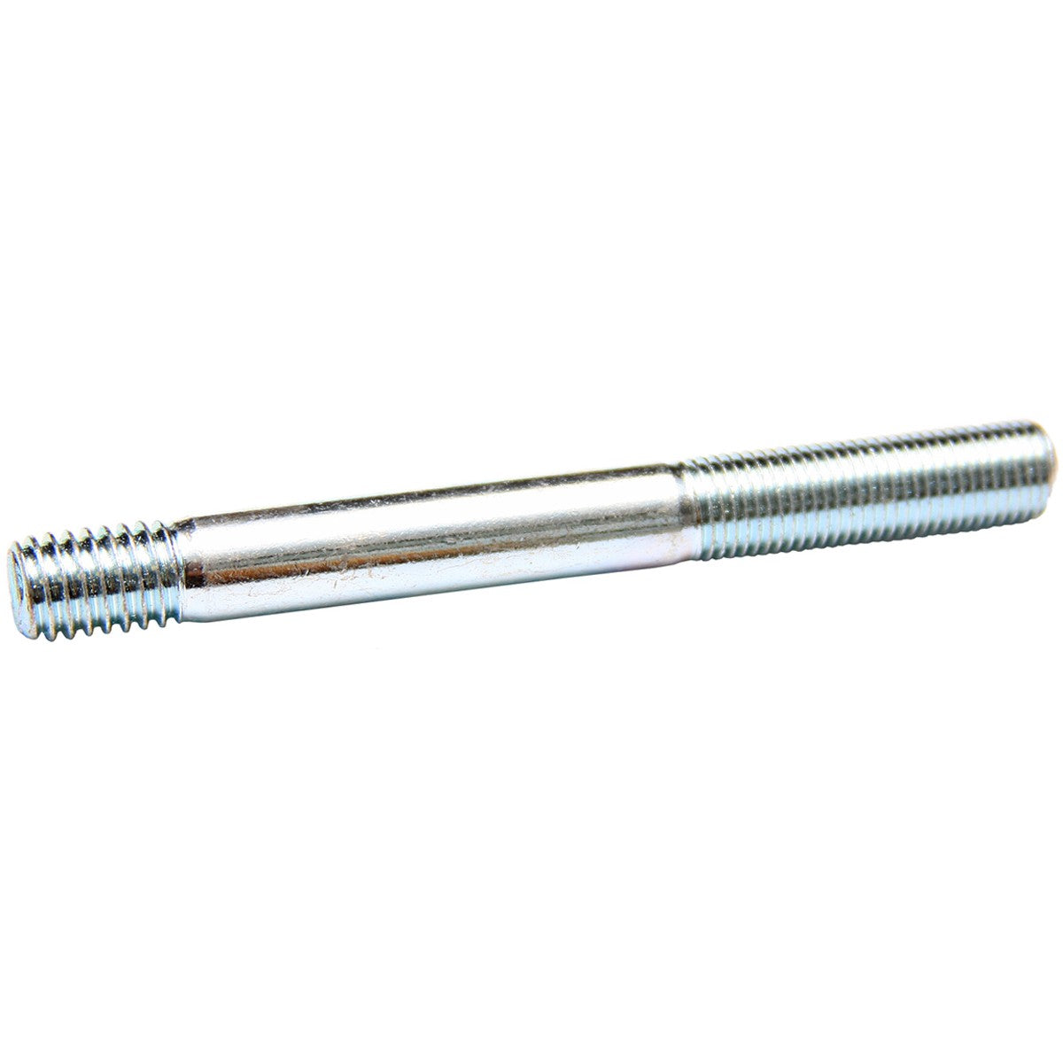 3/8" - 16 x 1/2"  x 3.34" Long. 3/8 x 24 x 1.250" Fine Thread. Pontiac Timing Cover Stud to Engine Block. Finish: Silver/ Zinc.