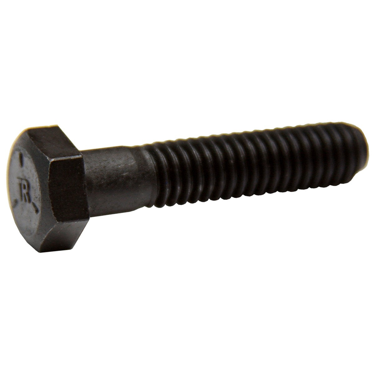 TR 5/16" - 18 x 1 1/2" Bolt, 1/2" Head. Finish: Black Phosphate & Oil.