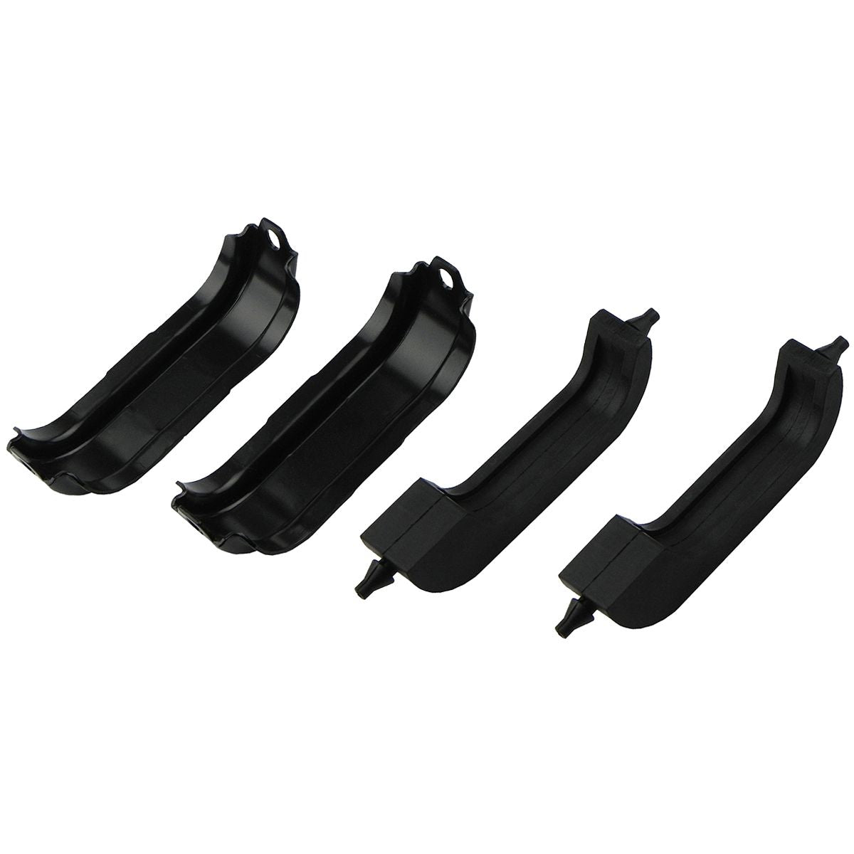1971-72 Oldsmobile Cutlass, 442, 3 Core Radiator Core Support Cushions & Radiator Brackets, 4pc