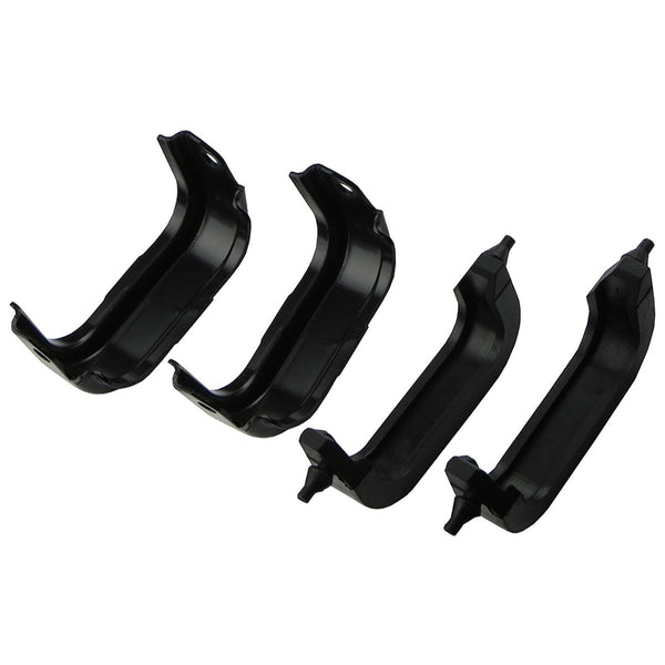 1968-70 Oldsmobile Cutlass 3 Core Radiator Support Cushions & Radiator Brackets, 4pc