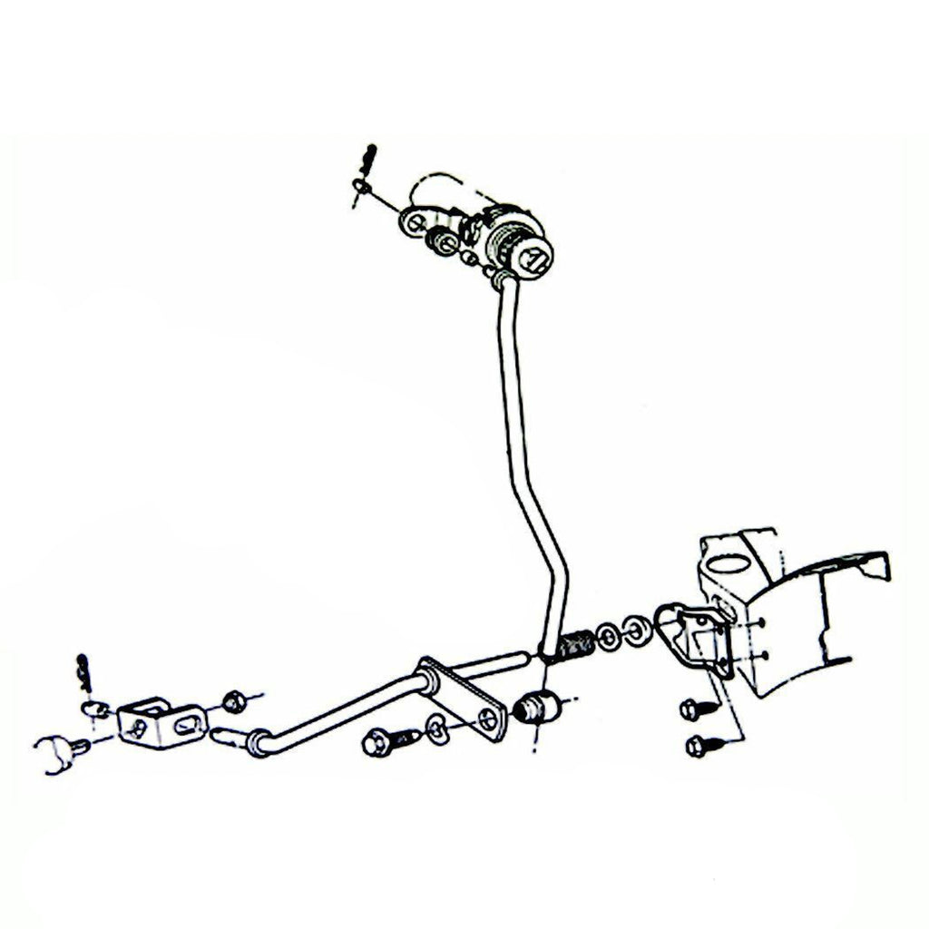 1969-72 GM A-Body Back Drive Frame Bracket 6pc