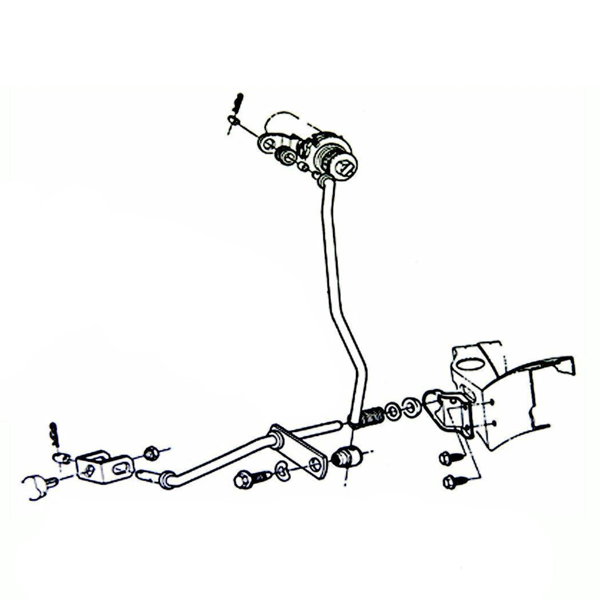 1969-72 GM A-Body Back Drive Frame Bracket 6pc