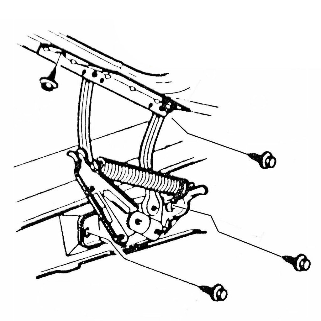 GM Hood Hinge Bolt. 3/8"-16 Bolt Eith Built In Washer  4 pc