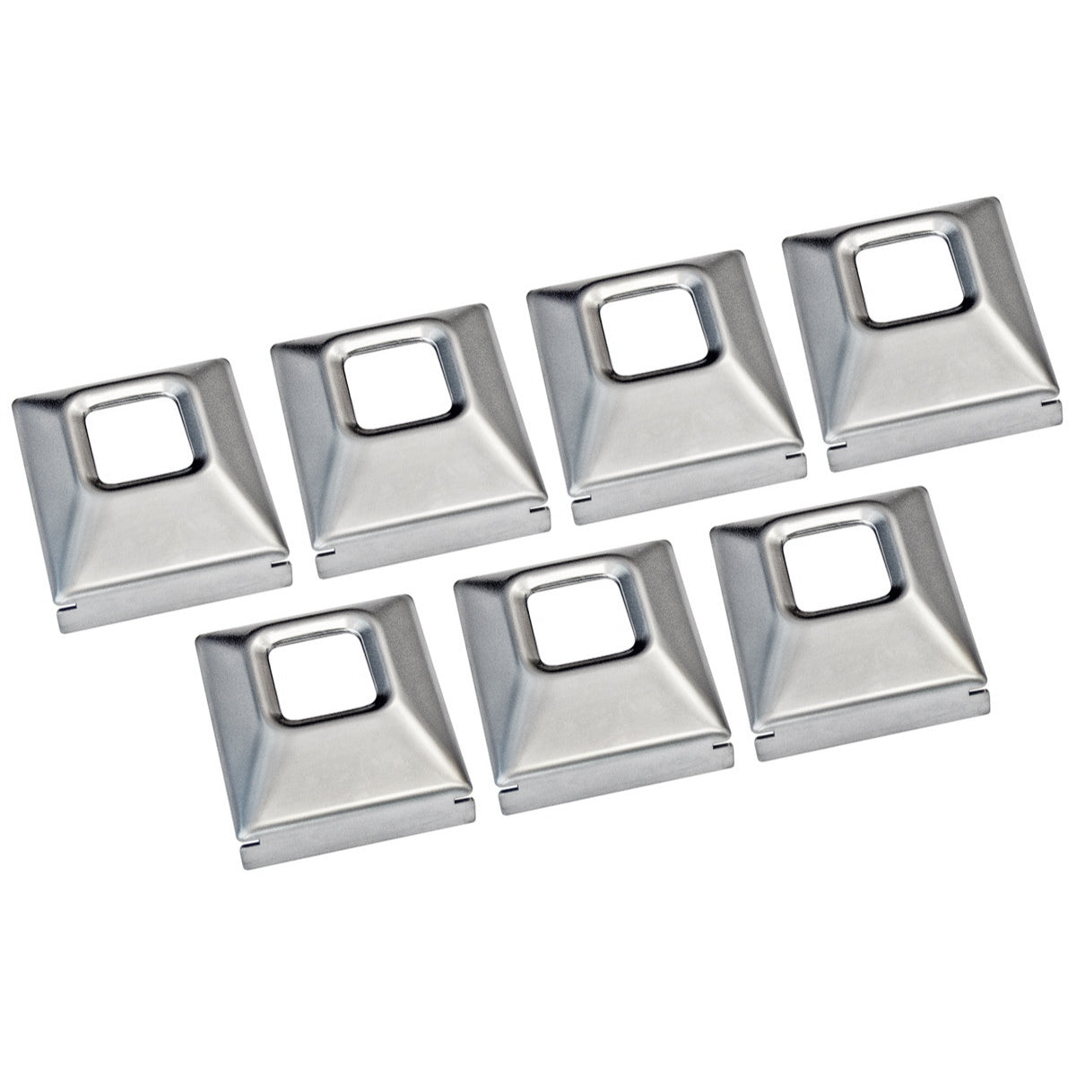 1968-72 GM Deluxe Large Seat Belt Buckle Covers 7pc