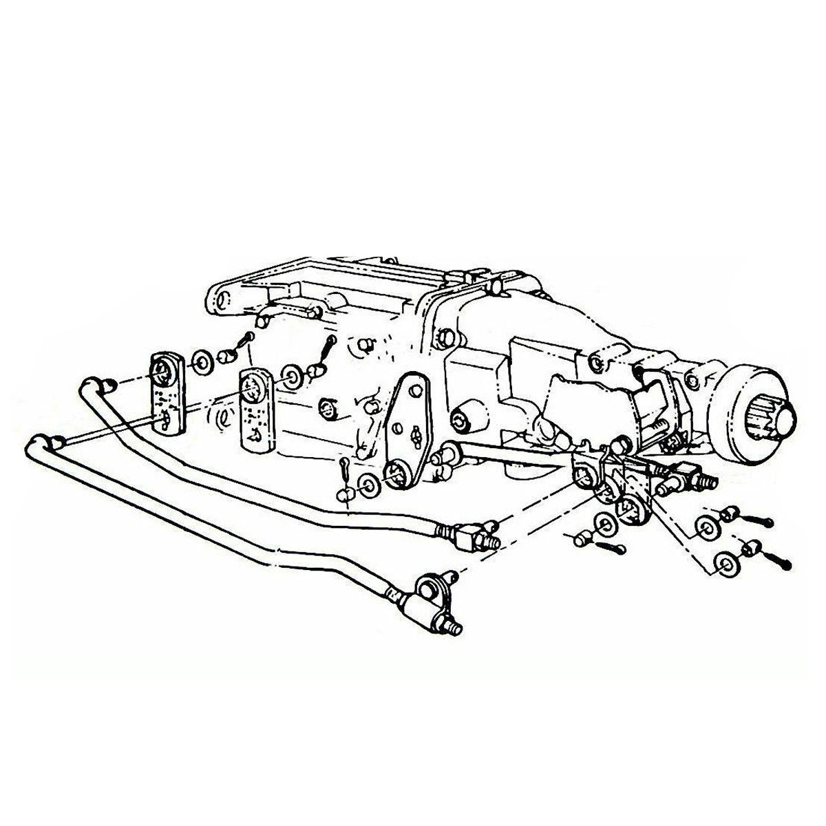 1968-72 GM A-body 4 Speed Muncie Shifter Arms 2pc