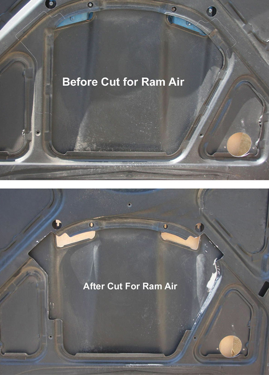 1968-70 Pontiac GTO Under Side Ram Air Scoop Template 2pc