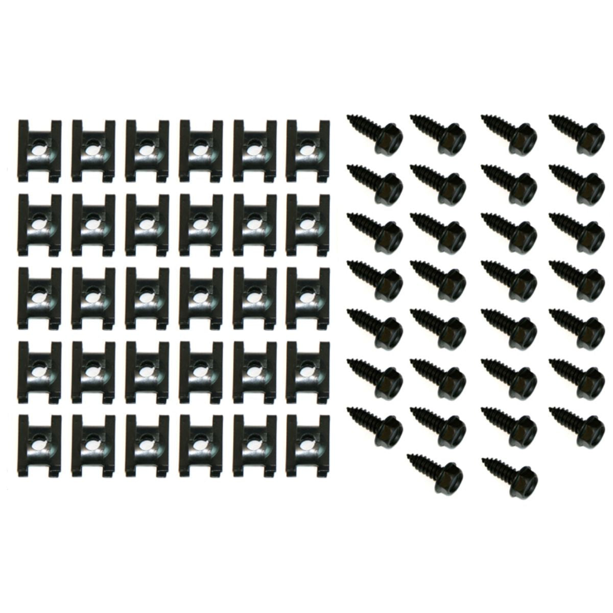 1967-72 Pontiac A-Body Front End Fender Bolt Kit 60pc