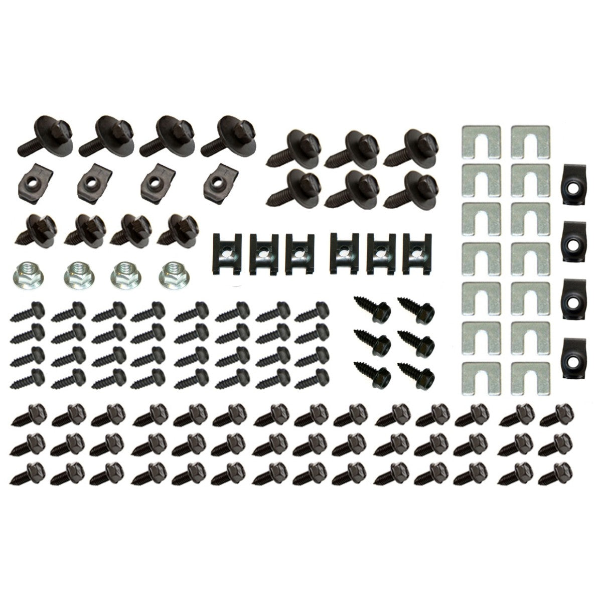 1964-65 Pontiac A-Body Front End Fender Bolt Kit 126pc