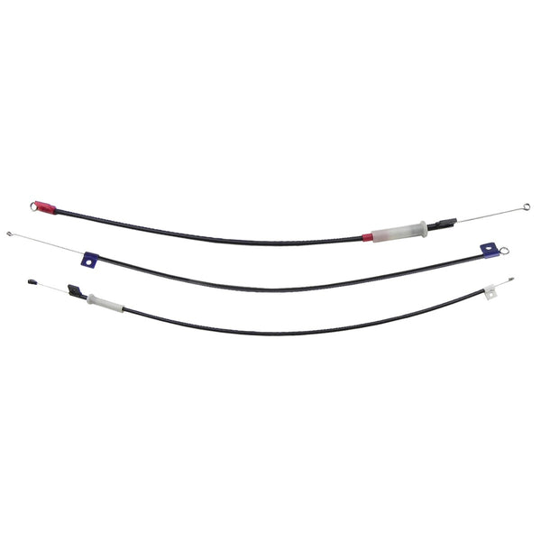 1968-72 Oldsmobile A-Body Heater Control Cable Kit For Cars Without AC 3pc