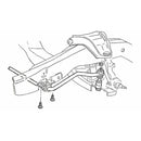 1964-87 GM A-Body G-Body 1970-81 F-Body 1968-79 X-Body Front Sway Bar Bracket Rubber Inserts 1-1/8" 2pc