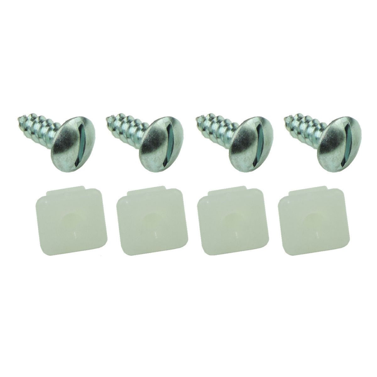 1964-77 Chevrolet Chevelle Camaro Nova Impala license Plate Hardware 8pc
