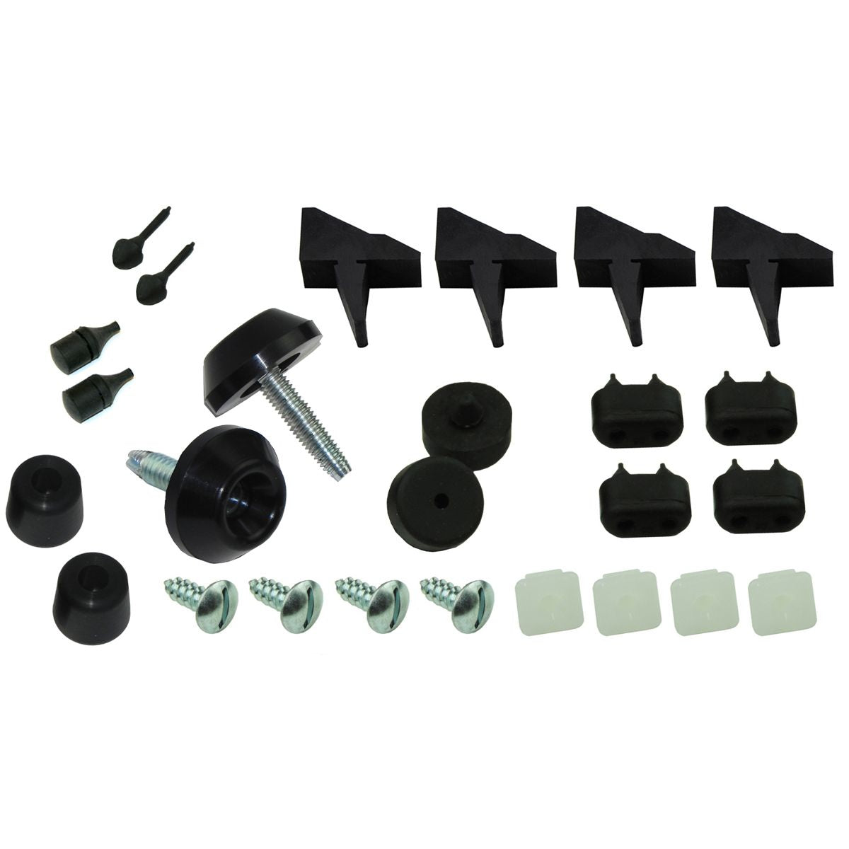 1968-72 GM A-Body, GTO, Lemans, Tempest, Rubber Bumper Kit. 28 pc