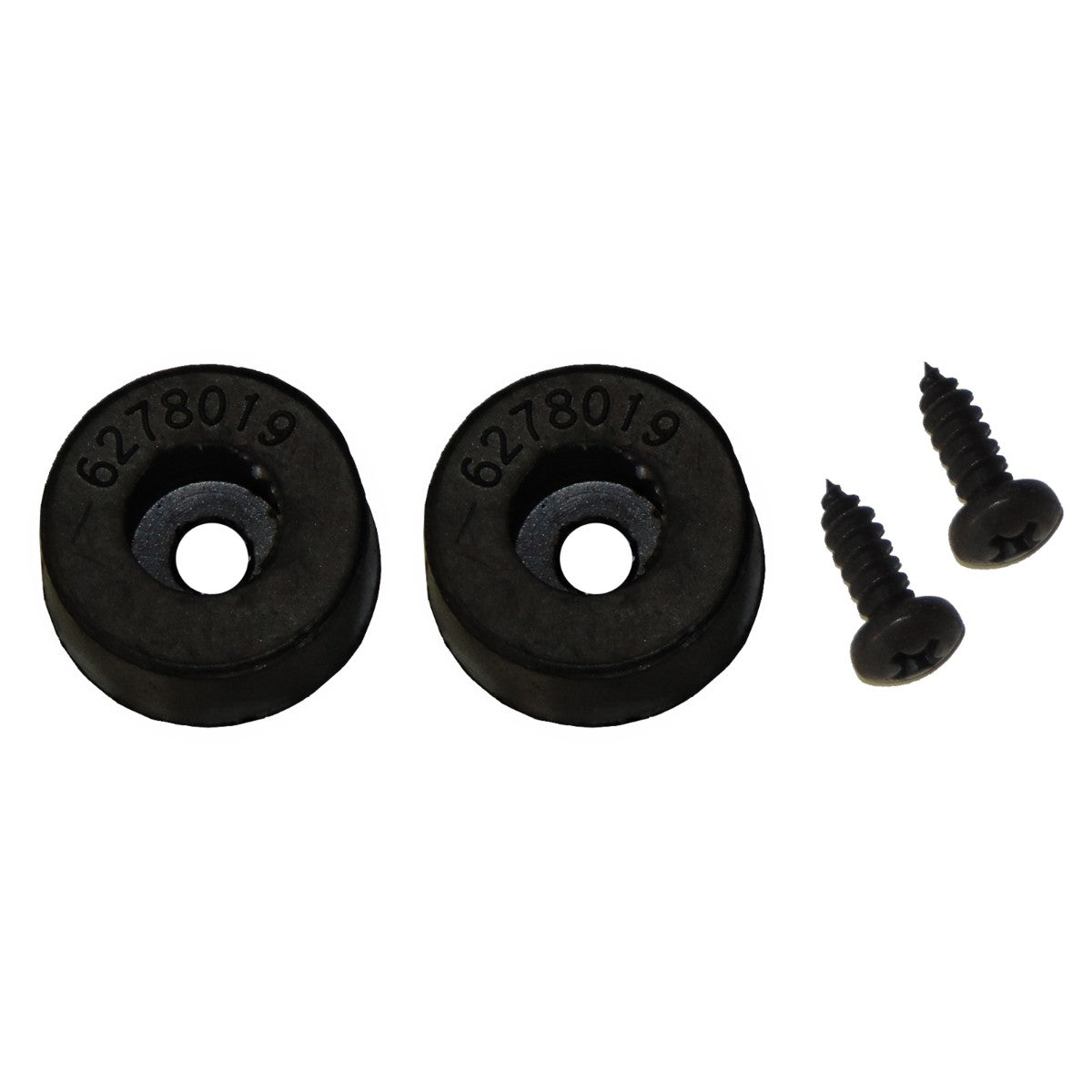 1964-81 GM Bench Seat Back Rubber Bumper 4pc