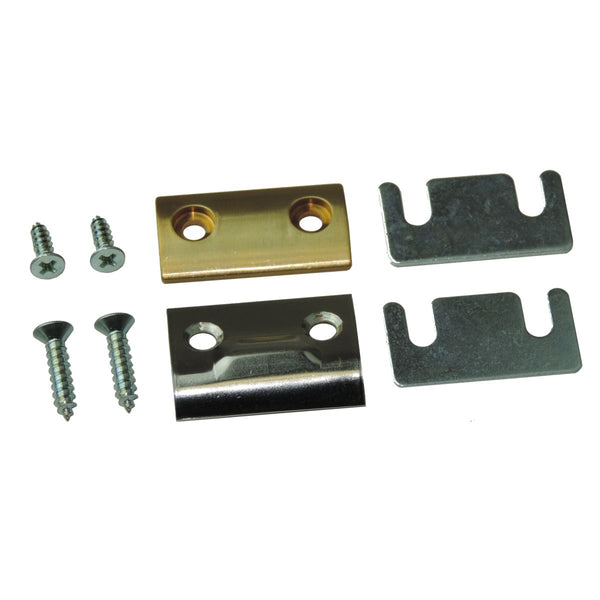 1968-72 GM A-Body Convertible Door Jamb Guides With Shims And Screws 8pc