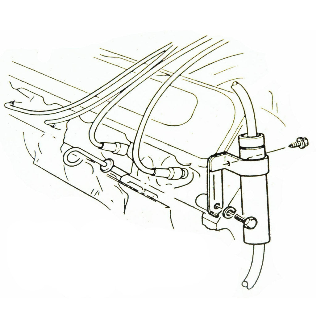 1968-72 Oldsmobile A-Body 400/455 Manual Transmission Positive Battery Cable Tube 1pc