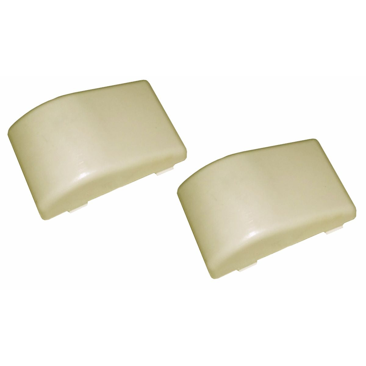 1965-67 GM A-body Convertible Rear Arm Rest Light Lens 2pc