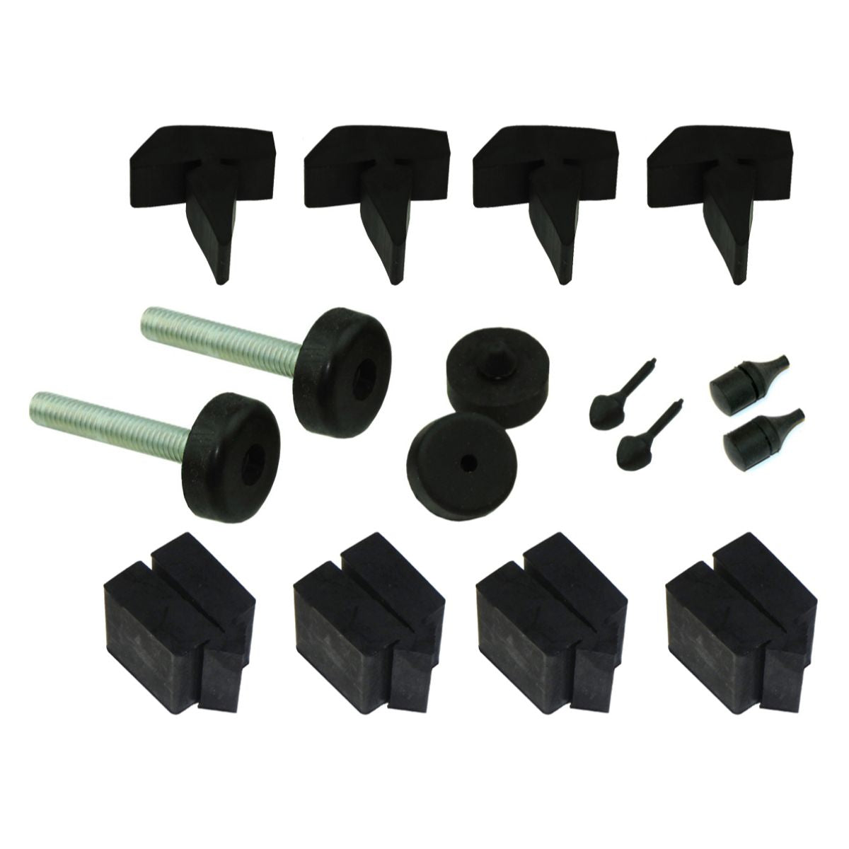 1964-65 Pontiac Buick Oldsmobile A-Body Rubber Bumper Kit 16pc