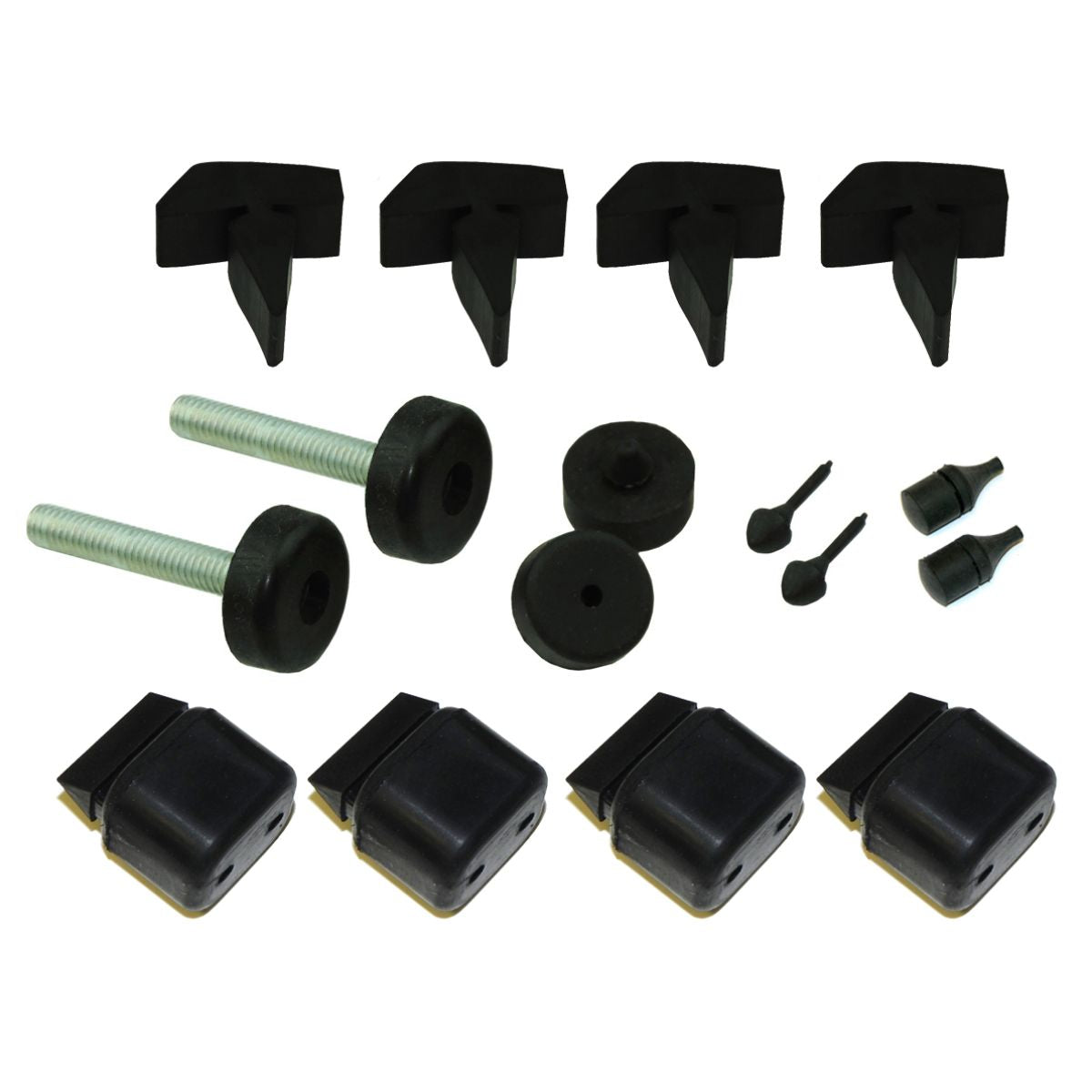 1966-67 Pontiac Buick Oldsmobile A-Body Rubber Bumper Kit 16pc