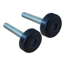 1964-81 GM Car And Truck Front Cowl To Hood Threaded Rubber Bump Stops 2pc