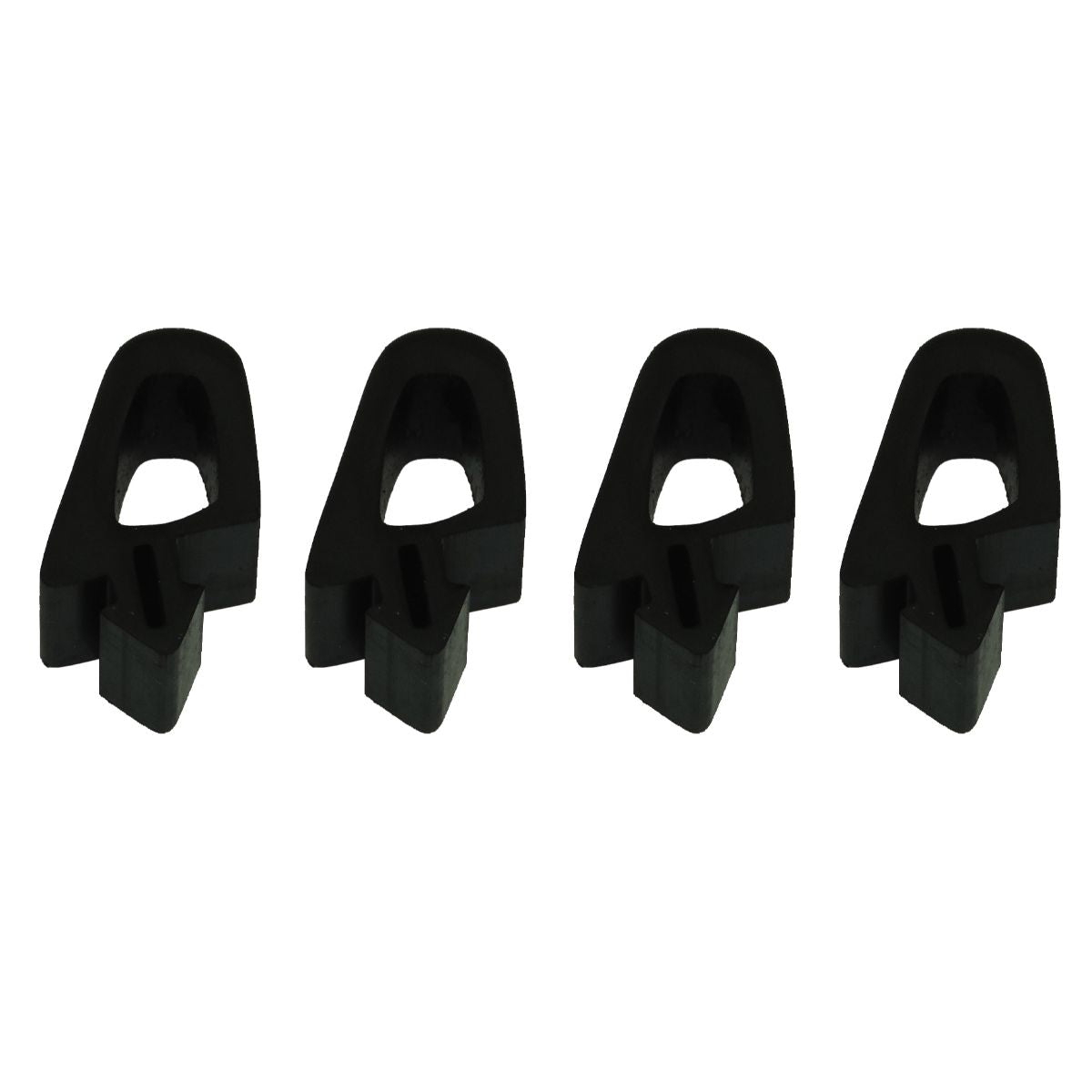 1964, Early 65 Chevrolet A-Body B-Body Side Hood Bumpers 4pc