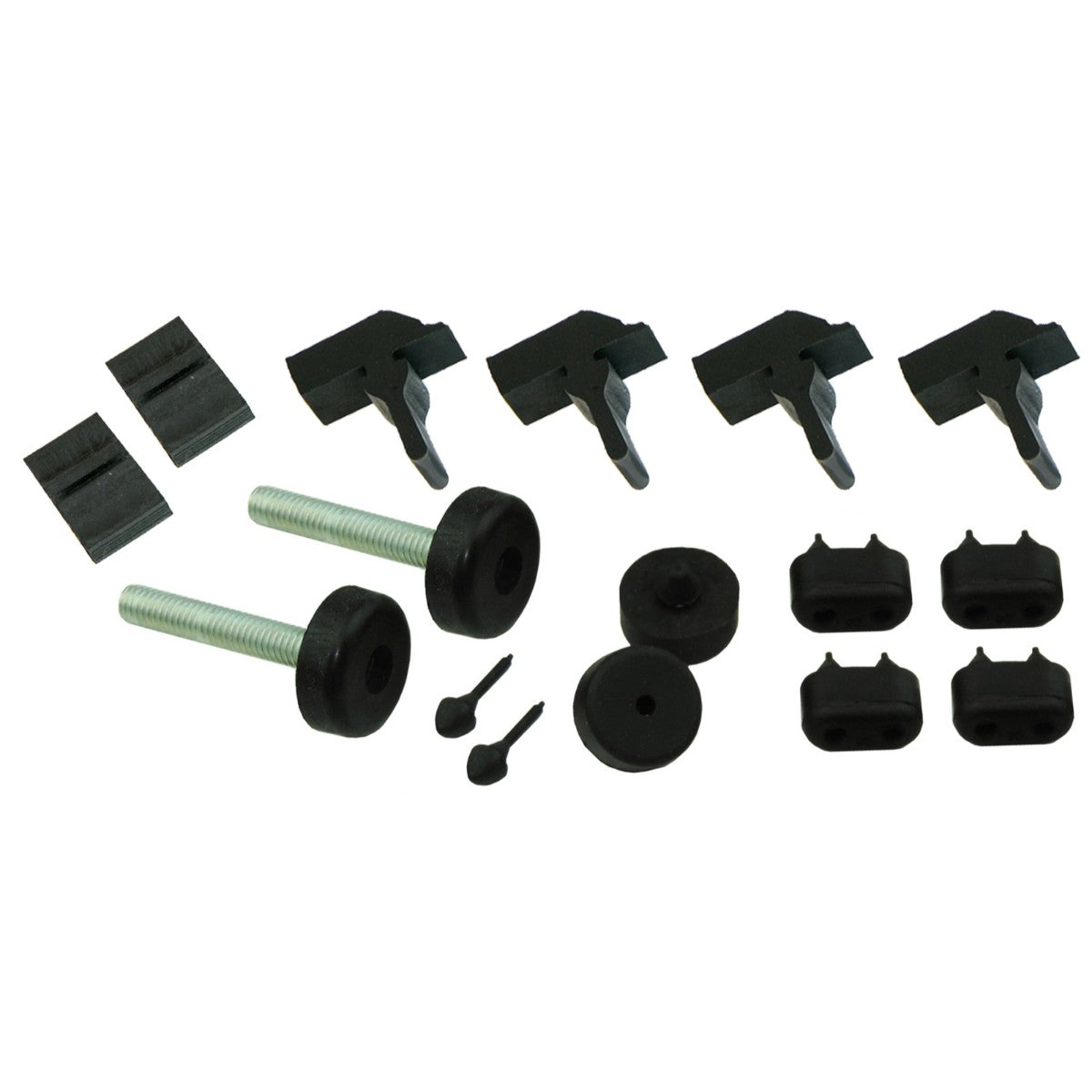 1968-69 GM A-body Cutlass, 442, F85, W-30 Hurst Olds,  Hood, Door, Trunk, Gas Door, Glove Box, License Plate, Rubber Bumper Kit 16pc