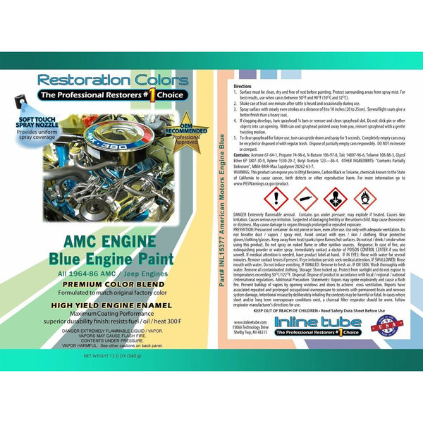 AMC Engine Blue Spray Paint 1pc