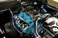 1959-65  Pontiac all V8 Engine Sky Blue Paint 1pc