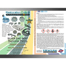 Silver Zinc Plating Look Spray Paint 1pc